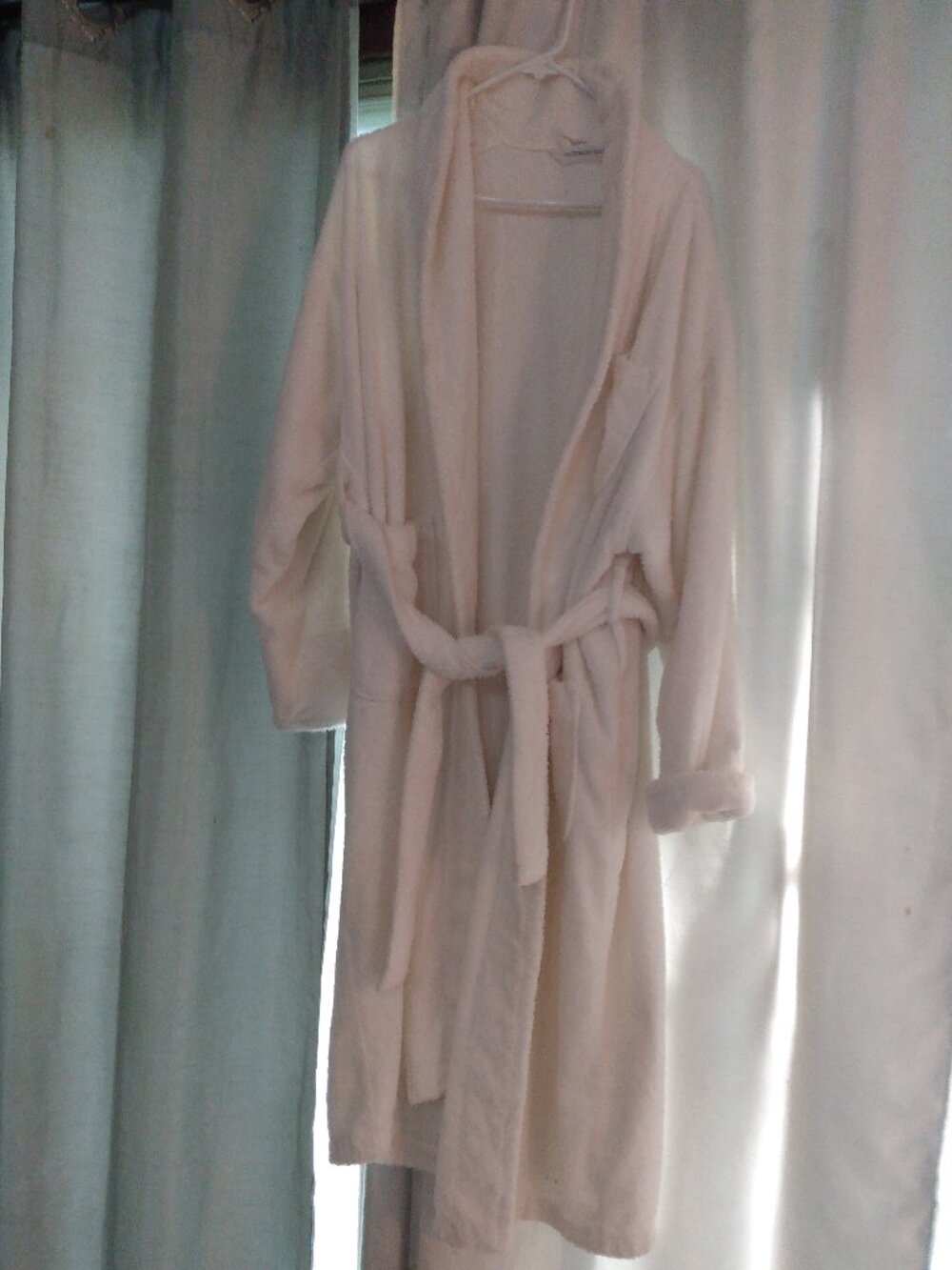 Vintage Oversized 90's Victoria's Secret White Terrycloth Robe XS/S